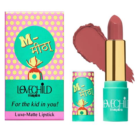LoveChild Masaba - For the Kid in You! - 05 Meetha - Luxe Matte Lipsti ...