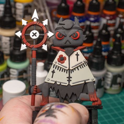 3D Printable Boss Baal, Cult of the Lamb Miniature, Pre-Supported by ...