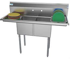 Image result for Commercial Kitchen Prep Table with Sink