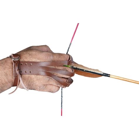 Armor Leather Finger-Tip Glove Type - 42FT01 - Archery Equipment ...