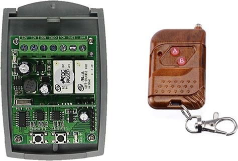 Buy Wireless 12v 24V 36V DC Remote Switch, Relay Receiver Module ...