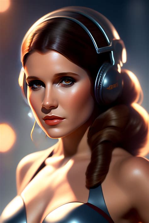 Lexica - Bikini, young Carrie Fisher as Princess Leia, anatomy, bathed ...