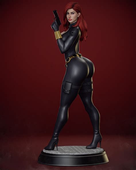3443 Black Widow NSFW - Marvel Comics - STL 3D Print Files – My Stl