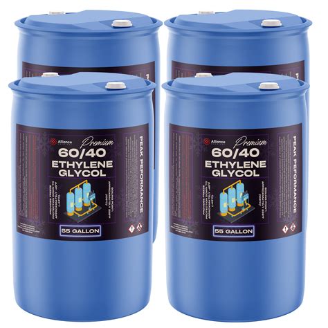 Ethylene Glycol 60/40 for Industrial Cooling & Heat Transfer – Alliance ...