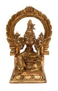 South Brass Bronze Goddess Rajarajeshwari Idol Tripura Sundari Lalita ...