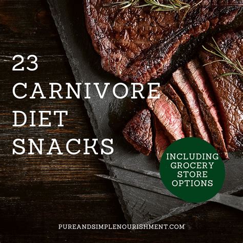 23 Carnivore Diet Snacks - Pure and Simple Nourishment