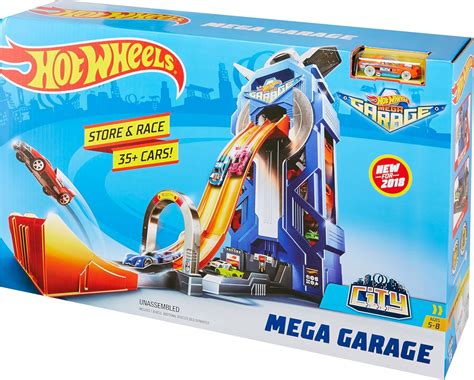 Buy Hot Wheels Mega Garage Play Set - Pack of 1, Multicolor Online at ...