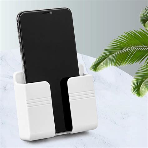 Cheap Punch-free Remote Control Mobile Phone Charging Wall-mounted Box ...