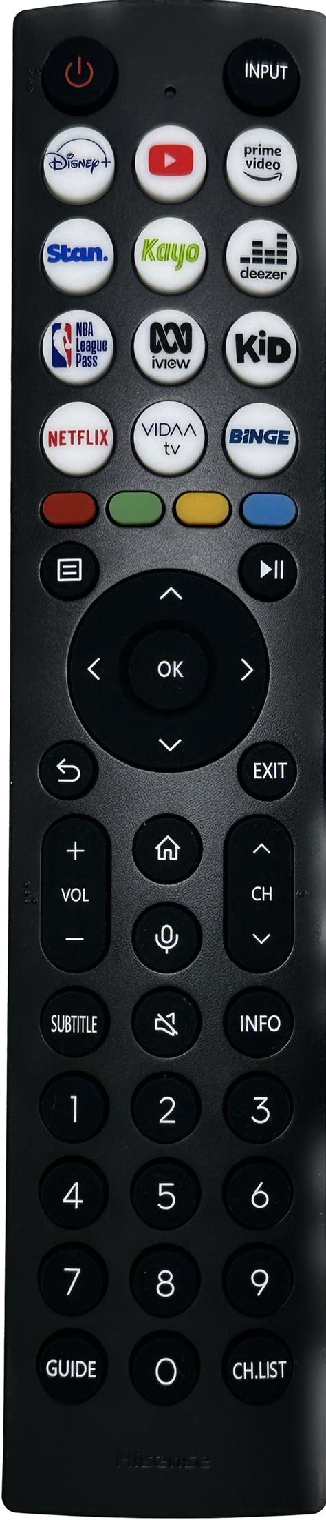 HISENSE – Remote Control Warehouse