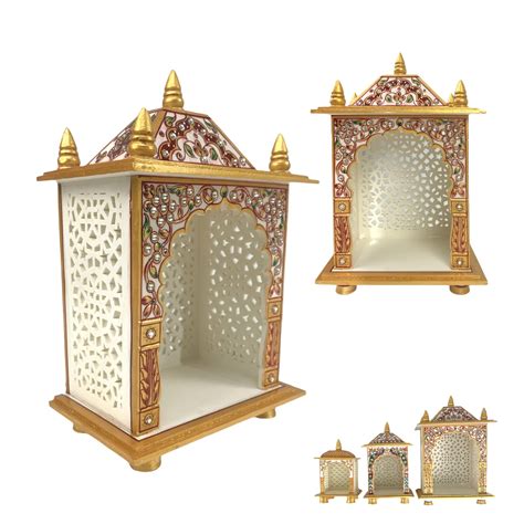 Buy LOVENSPIRE Acrylic (Marble Finish) Laddu Gopal Temple for Pooja ...