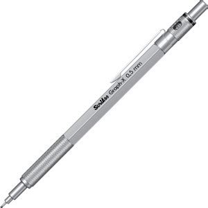 Scrikss Office Graph-X 0.5mm Mechanical Pencil | Push Mechanism | Brass ...