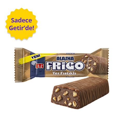 Eti Alaska Frigo Yer Fıstıklı Çikolata Bar (47 g) - Yerli Tüket