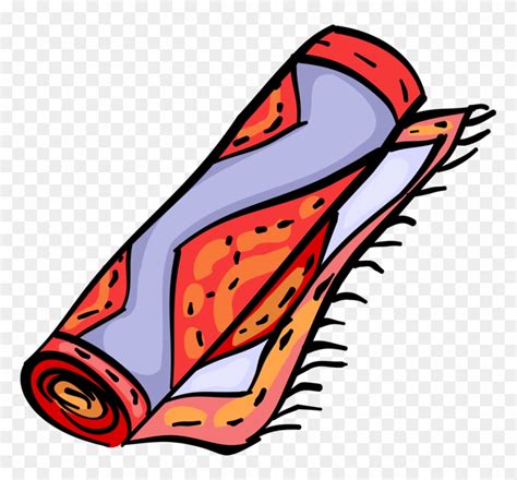 Vector Illustration Of Carpet Rug Floor Covering - Clip Art - Free ...