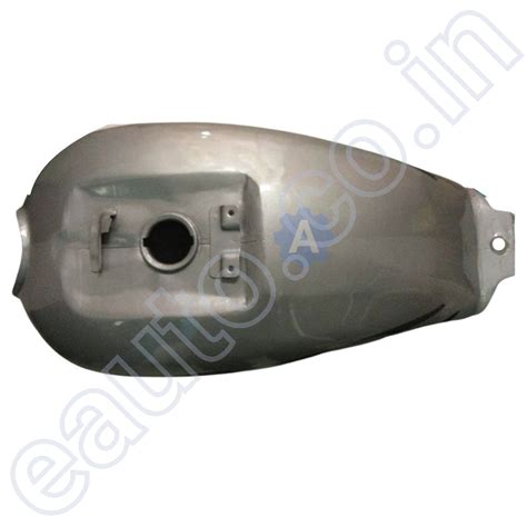 Ensons Petrol Tank for Hero Splendor Plus (Silver/Blue)