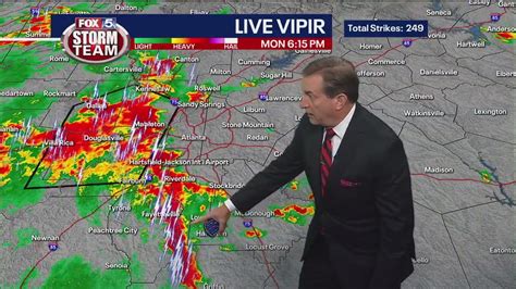 Monday evening forecast update | FOX 5 Atlanta