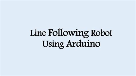 +Coding Arduino for a Linne Following Robot 的图像结果