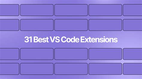 31 Best VS Code Extensions for Web Development - Visual Studio Marketplace