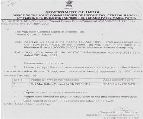 Assessment framed on basis of mechanical approval u/s. 153D is not ...