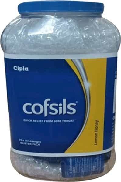 Buy COFSILS LEMON HONEY LOZENGES JAR 220 NOS Online & Get Upto 60% OFF ...