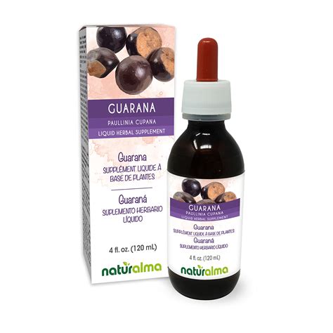 Naturalma Guarana Paullinia Cupana Seed Alcohol Free Tincture 4 Fl ...