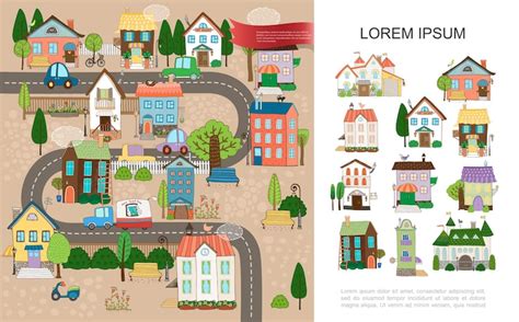 Kids city map Images - Free Download on Freepik