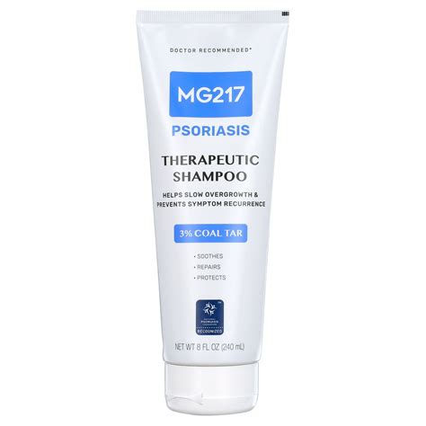 MG217 Psoriasis Shampoo, Medicated Coal Tar Formula, Anti-Itch ...