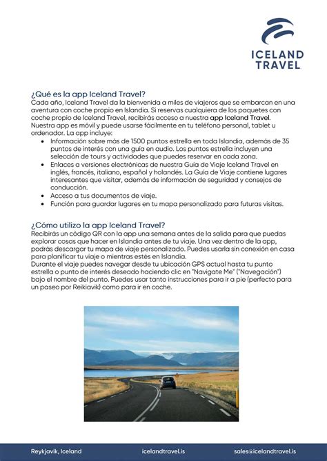 What is Iceland Travel App Spanish by Iceland Travel - Issuu