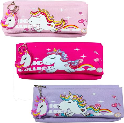 Buy Party Propz Polyester Pencil Pouch for Girls - Unicorn Pouch for ...