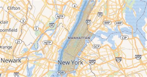 Image result for 646 Area Code Map