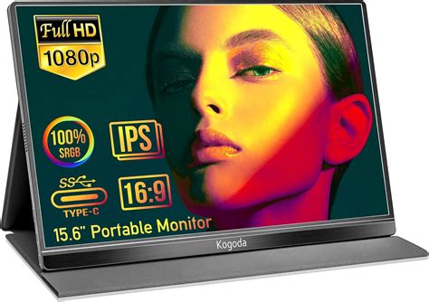 KOGODA Portable Monitor 15.6Inch External India | Ubuy