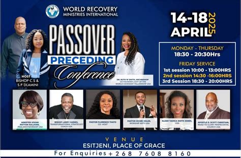 PASSOVER , Swaziland Manzini, 14 April to 18 April | AllEvents