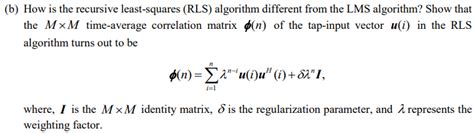 Image result for Batch Squares Algorithm and Recursive Least Squares Algorithm