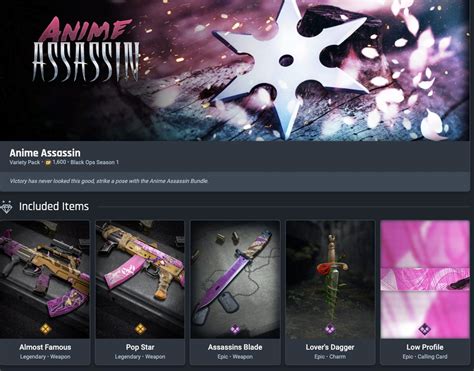 Cod Anime Calling Card 的图像结果