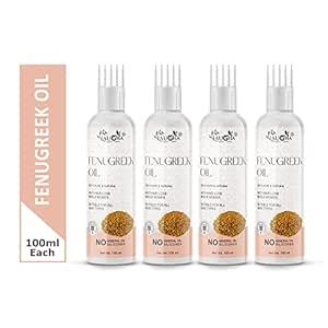 Buy Laugha Pure Fenugreek (Methi) Oil - WITH COMB APPLICATOR - Cold ...