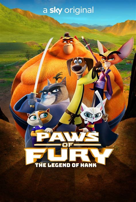 Paws of Fury: The Legend of Hank (2022) - Posters — The Movie Database ...