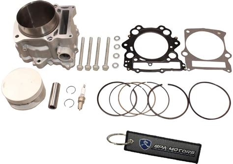 【完売】 102mm 686cc ビッグボア シリンダー ピストン ガスケットキット Yamaha Grizzly 660 2002-2008 ...
