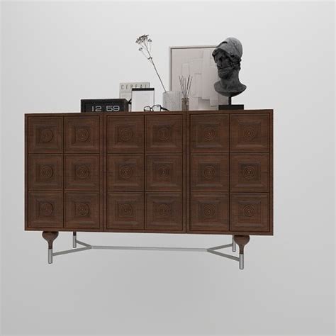 BH Engineered Chest Of Drawer In Mahagony - BuildHUB