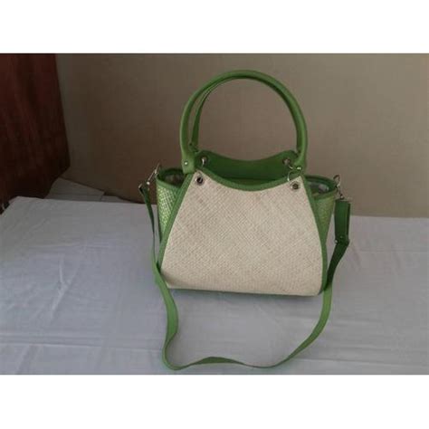 Jual Tas Anyaman Pandan Model Anting Polos / Anyaman Pandan Decoupage ...