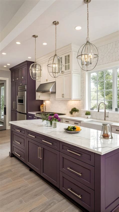 23 Perfect Purple Kitchen Cabinet Ideas for a Stunning Home