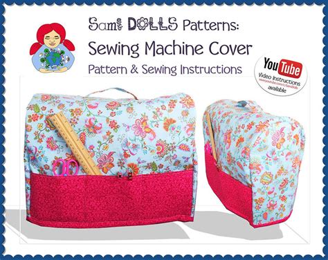 Image result for Singer Sewing Machine Cover Pattern
