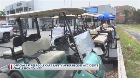 Police urge safety after two golf cart crashes over the weekend – WCBD ...
