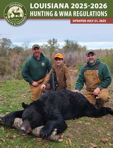 Deer Hunting - Louisiana Hunting | eRegulations