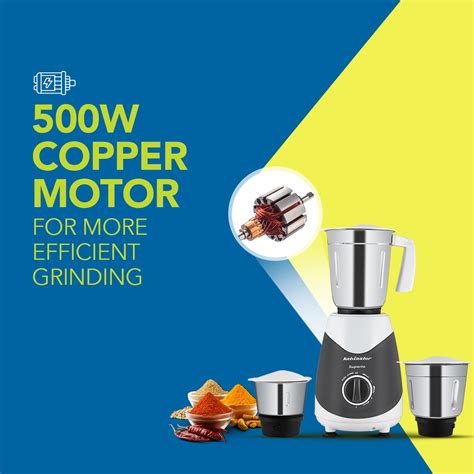 Kelvinator Superio KMG00250 500 W Copper motor Mixer Grinder