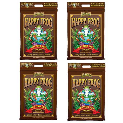 FoxFarm Happy Frog Nutrient-Rich, pH Adjusted Potting Soil Mix for ...