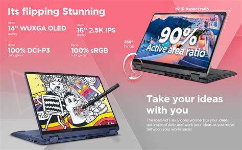 Lenovo IdeaPad Flex 5 Intel Core i3 1315U 14"(35.5cm) WUXGA+ IPS 2-in-1 ...