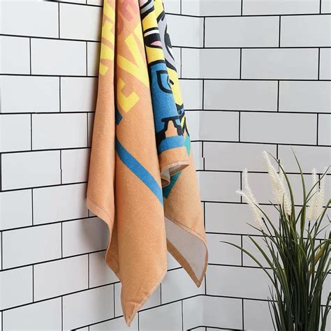Buy SPACES Kids Cotton Bath Towel, Orange - 67x130cm from Spaces at ...