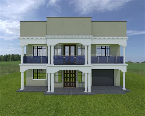 Three Bedroom Maisonette House Plan - Muthurwa.com