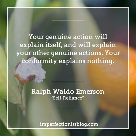 "Your conformity explains nothing." -Ralph Waldo Emerson | Emerson self reliance, Emerson quotes