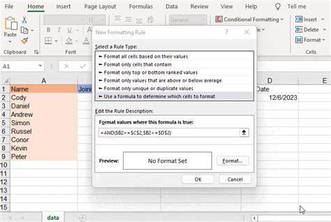 Image result for Conditional Formatting Excel Date Range