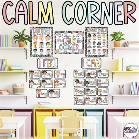 Calm Corner Posters & Visuals - Music City Counselor